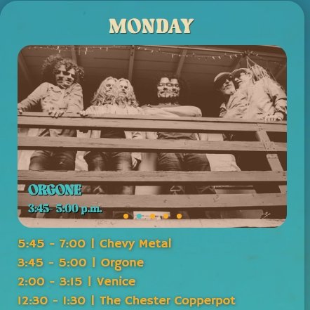 Orgone & The Chester Copper Pot @ Topanga Days