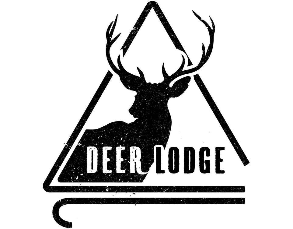 Logo of the Ojai Deer Lodge, tavern and music venue