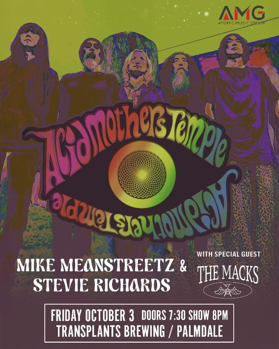 Acid Mothers Temple plays Transplants Brewing with The Macks
