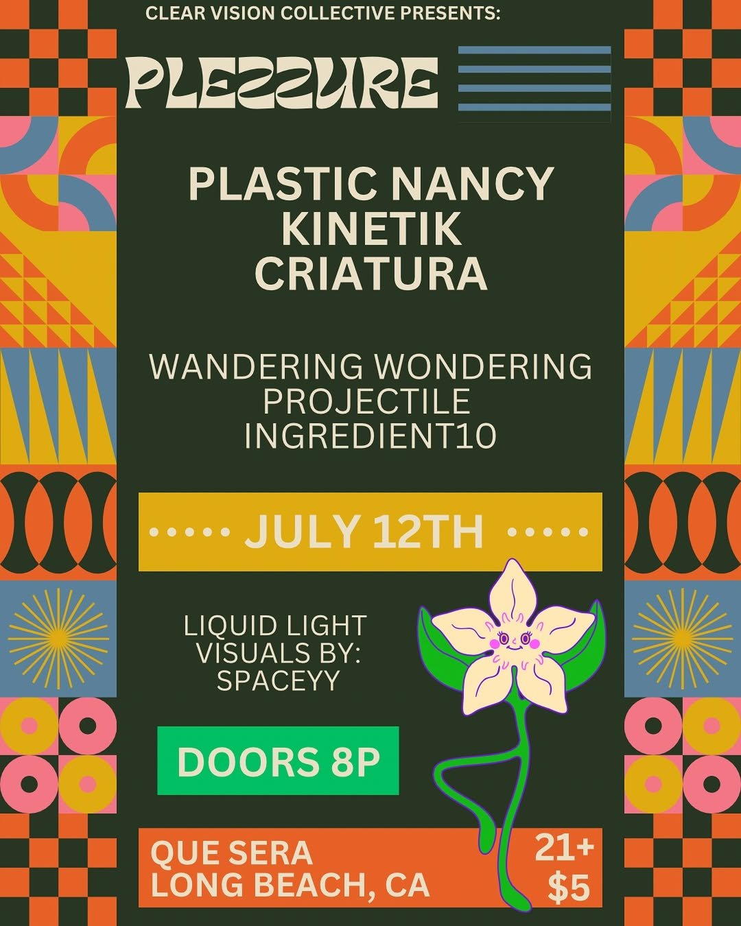 Plezzure, Plastic Nancy, Kinetik, Ingredient 10, Projectile and more