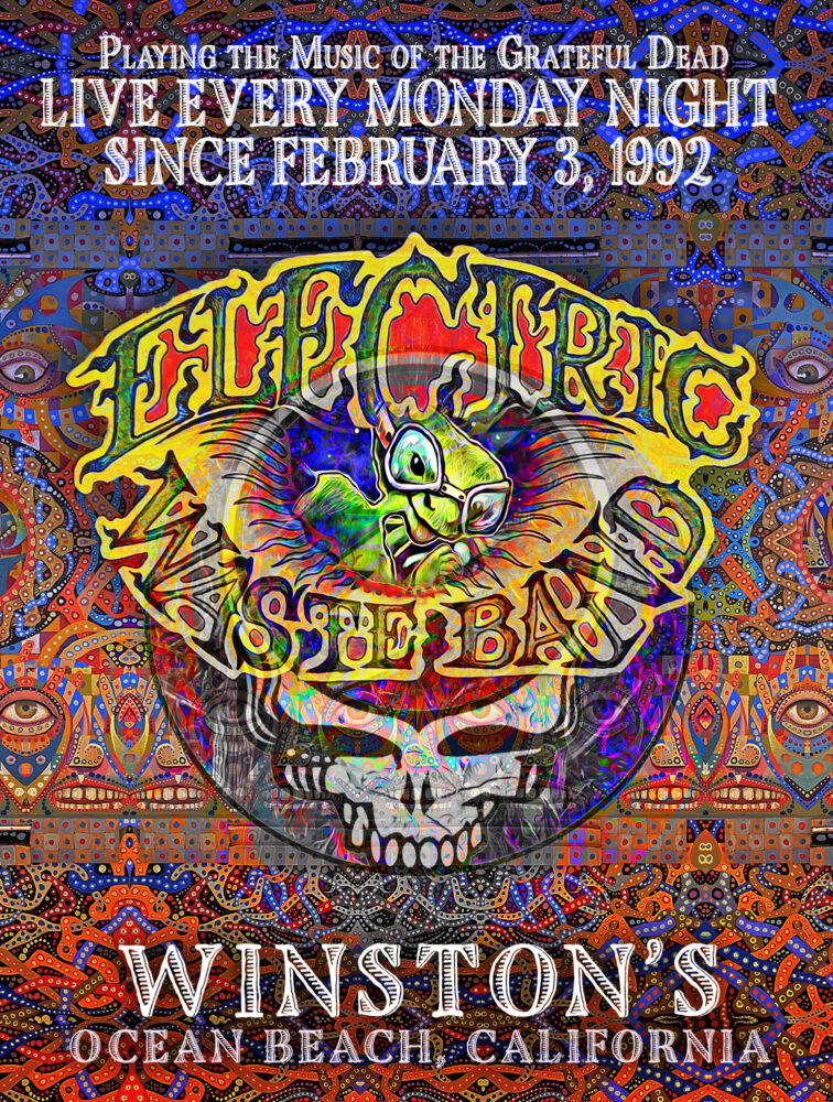 Electric Waste Band is now in year 33 of their weekly Monday night residency at Winston's OB.