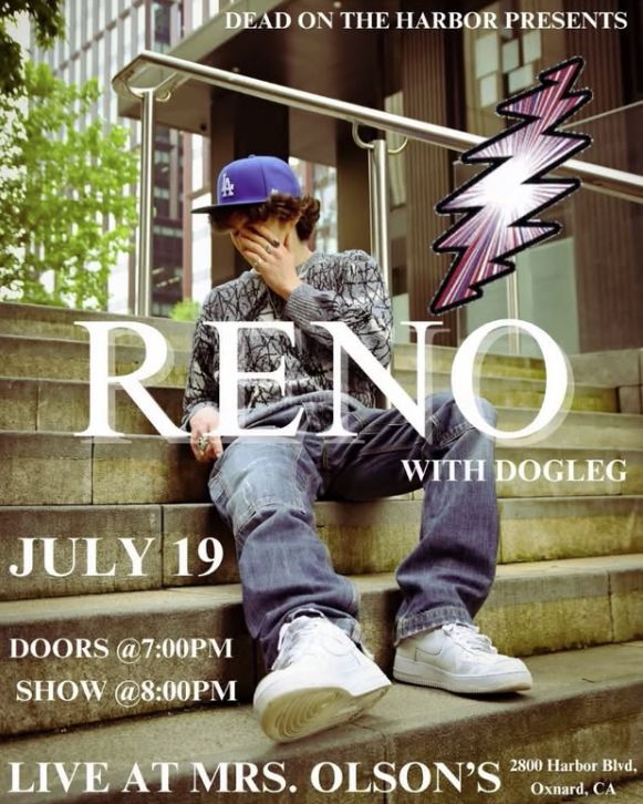 Reno with Dogleg live at Mrs. Olson's for Dead on the Harbor