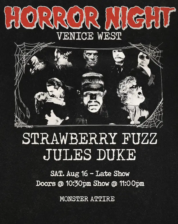 Strawberry Fuzz and Jules Duke punk show at Venice West