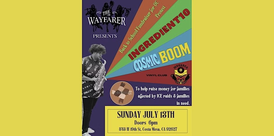 Ingredient 10 and Cosmic Boom