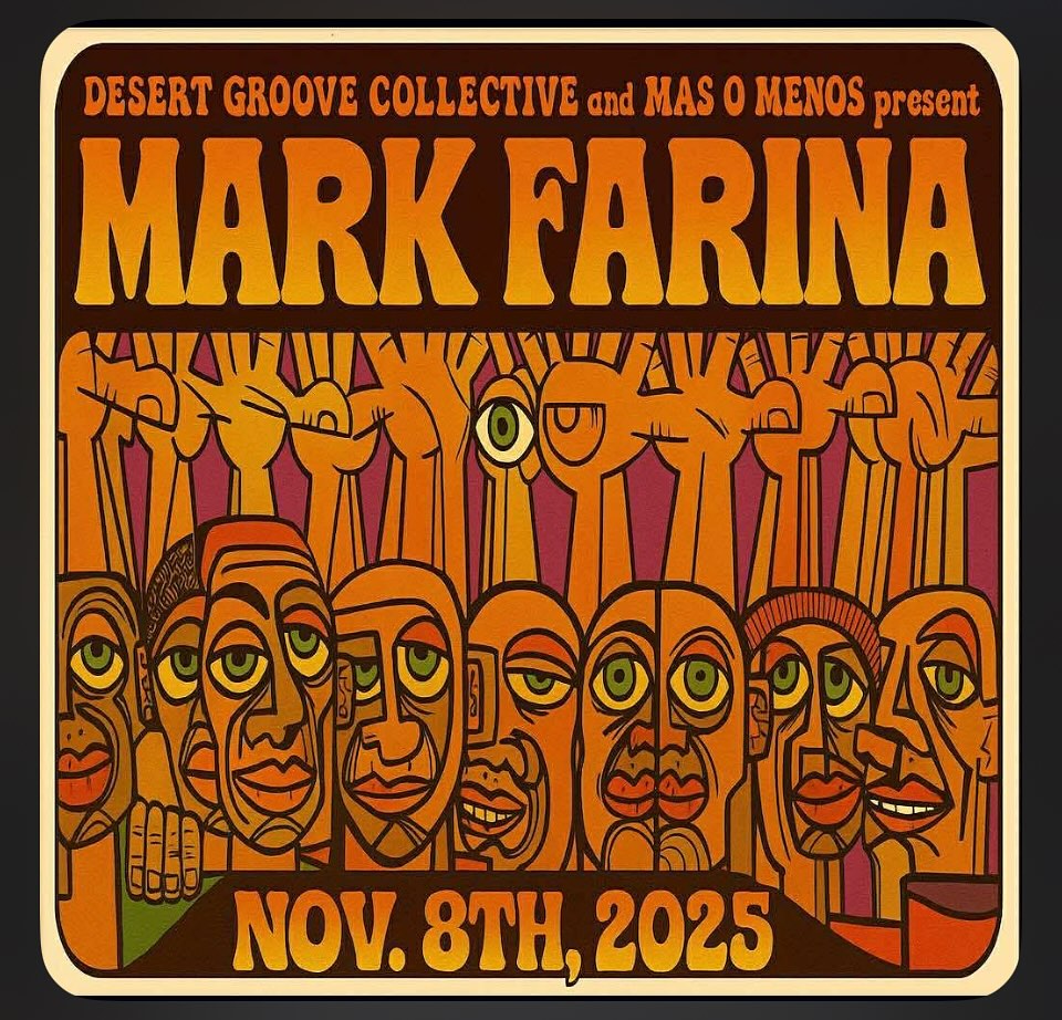 Mark Farina Joshua Tree show presented by Desert Groove Collective and Mas o Menos