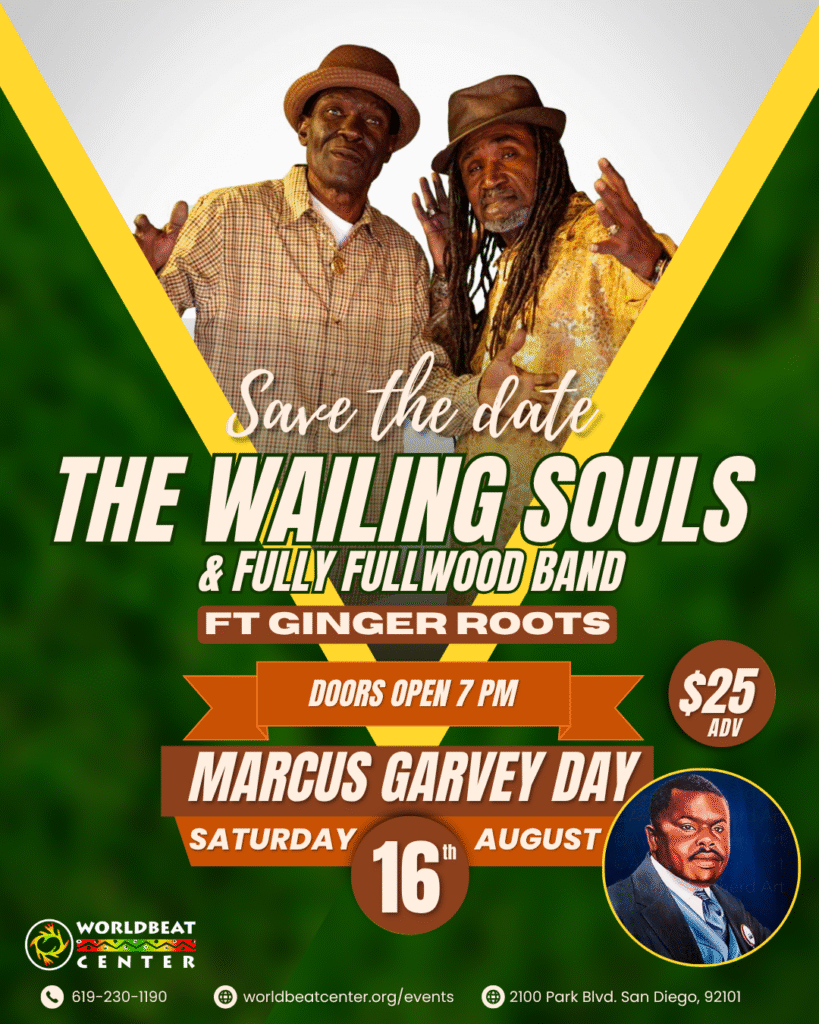Marcus Garvey Day with The Wailing Souls and Fully Fullwood Band Ft. Ginger Roots Marcus Garvey Day with The Wailing Souls and Fully Fullwood Band Ft. Ginger Roots