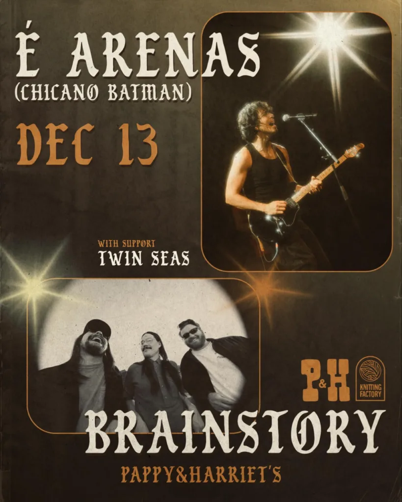 Brainstory + É Arenas + Twin Seas