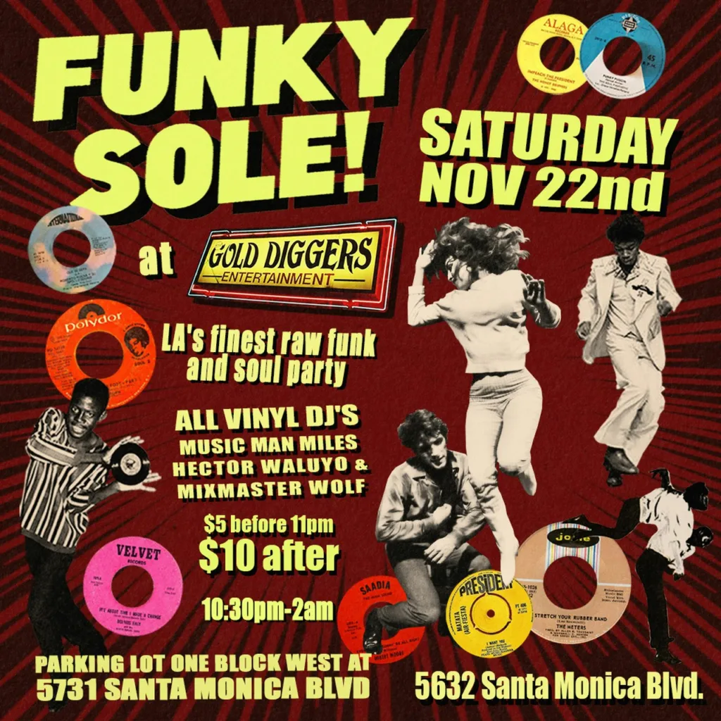 Funky Sole at Gold Diggers