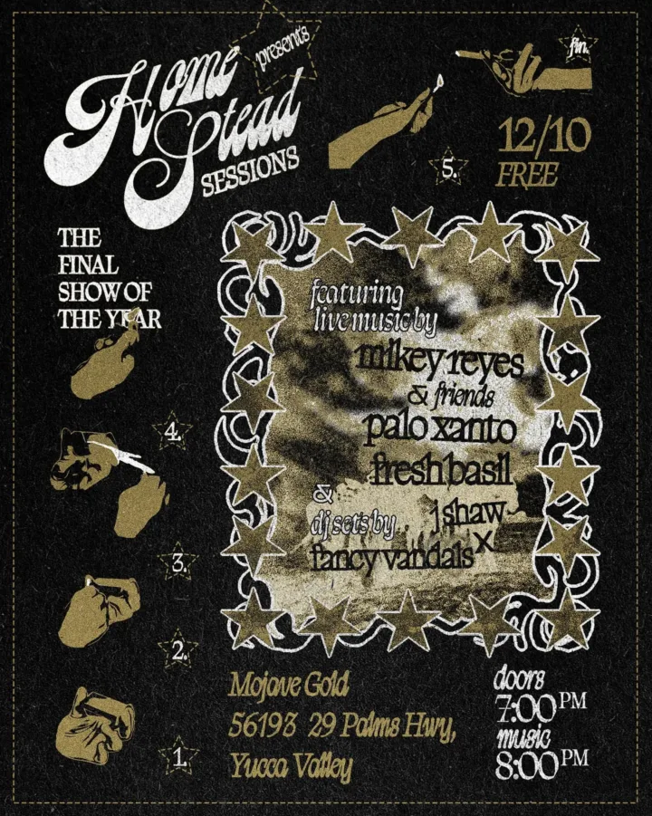 Homestead Sessions Palo Xanto Mojave Gold