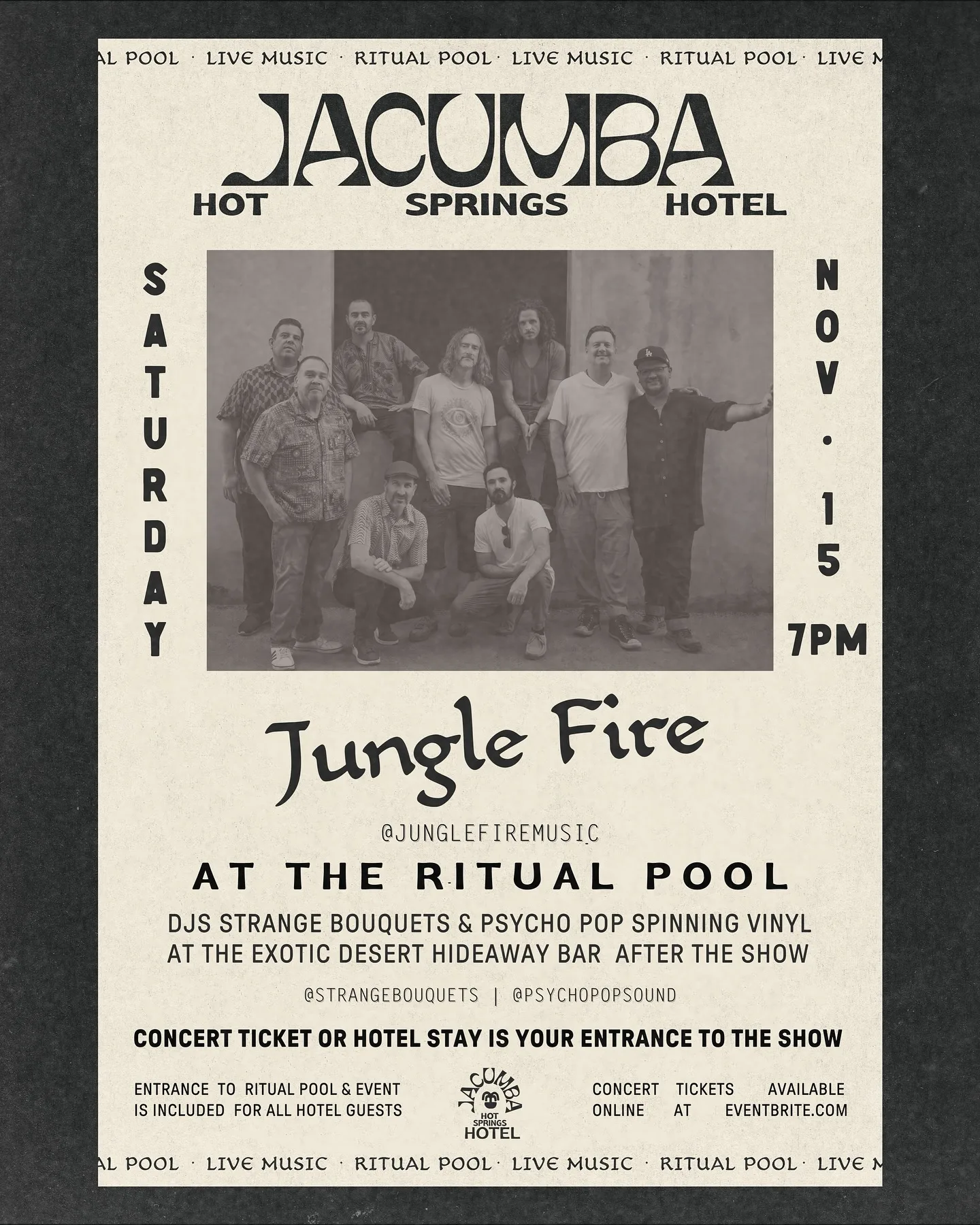 Jungle Fire at Jacumba Hot Springs