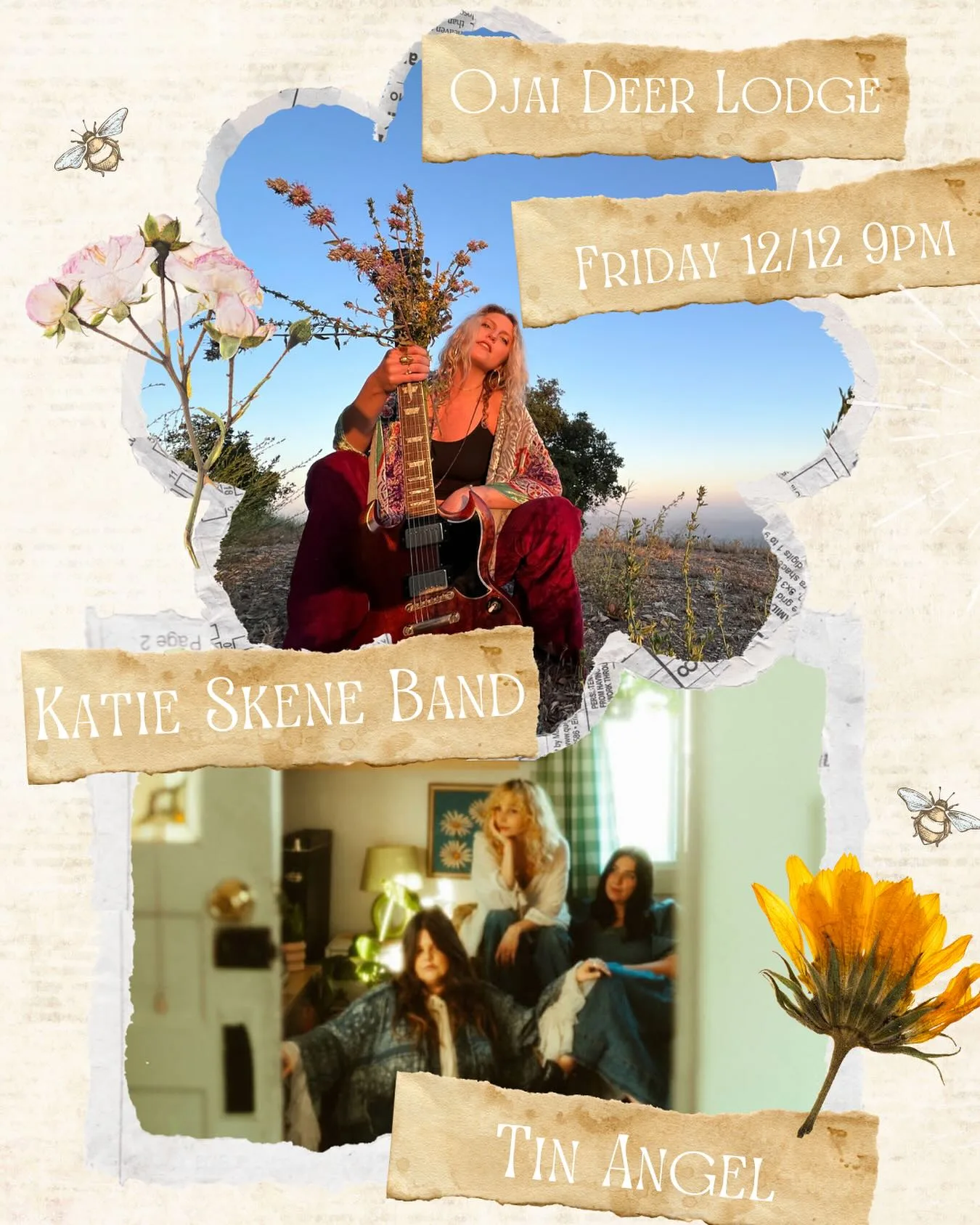 Katie Skene band with Tin Angel at the Ojai Deer Lodge