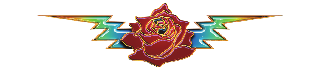 Rex Foundation rose wings logo