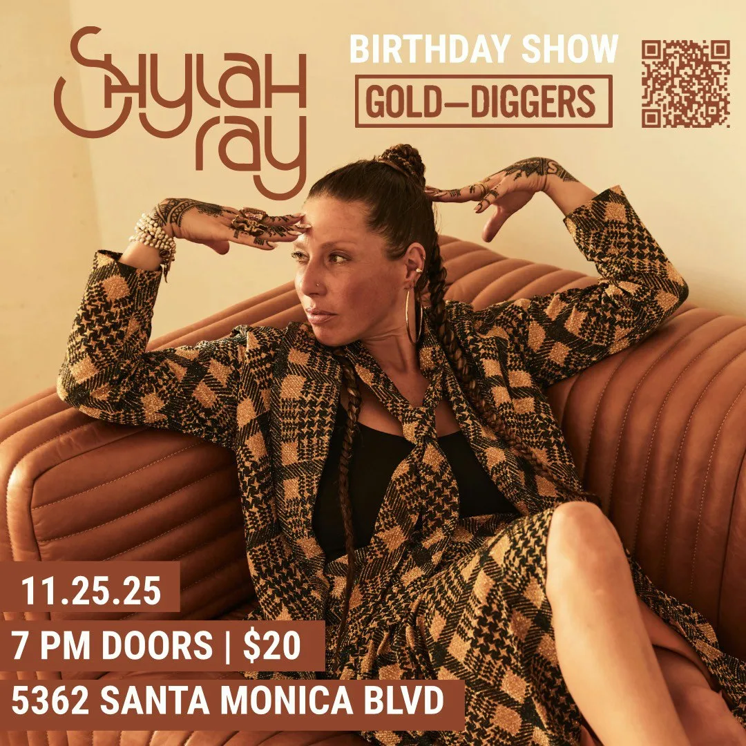Shylah Ray Sunshine birthday show 2025 at Gold-Diggers