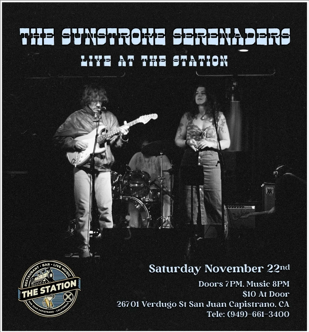 Sunstroke Serenaders at The Station SJC 11-22-25