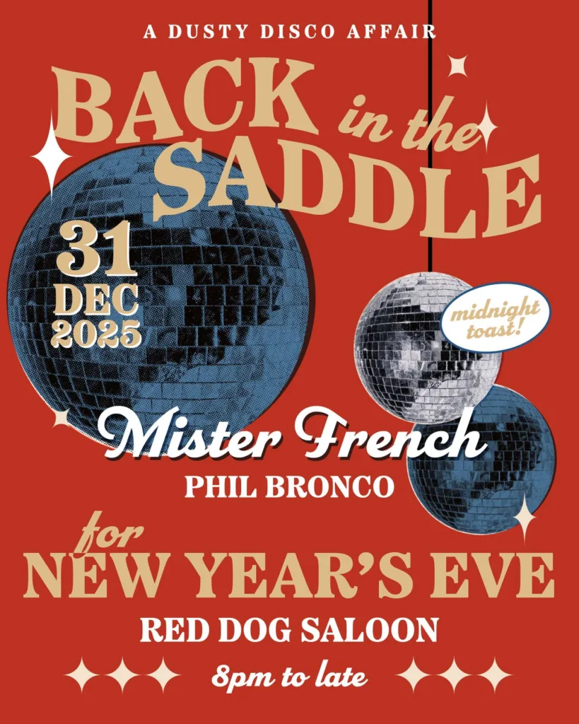 Back in the Saddle for New Year’s Eve