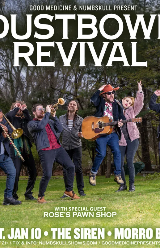 dustbowl-revival-slo-brew Dustbowl Revival & Rose's Pawn Shop at the Siren Morro Bay