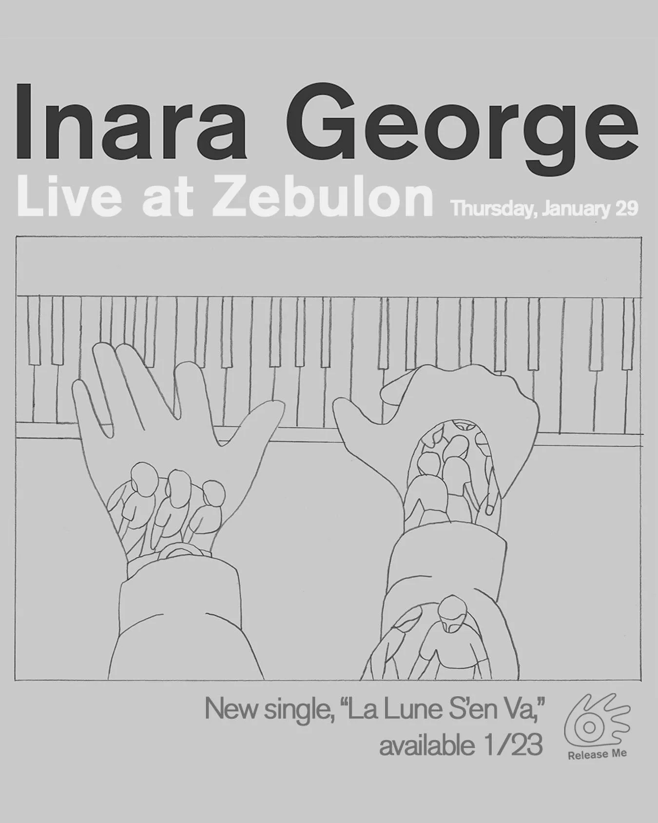 Inara George live at Zebulon