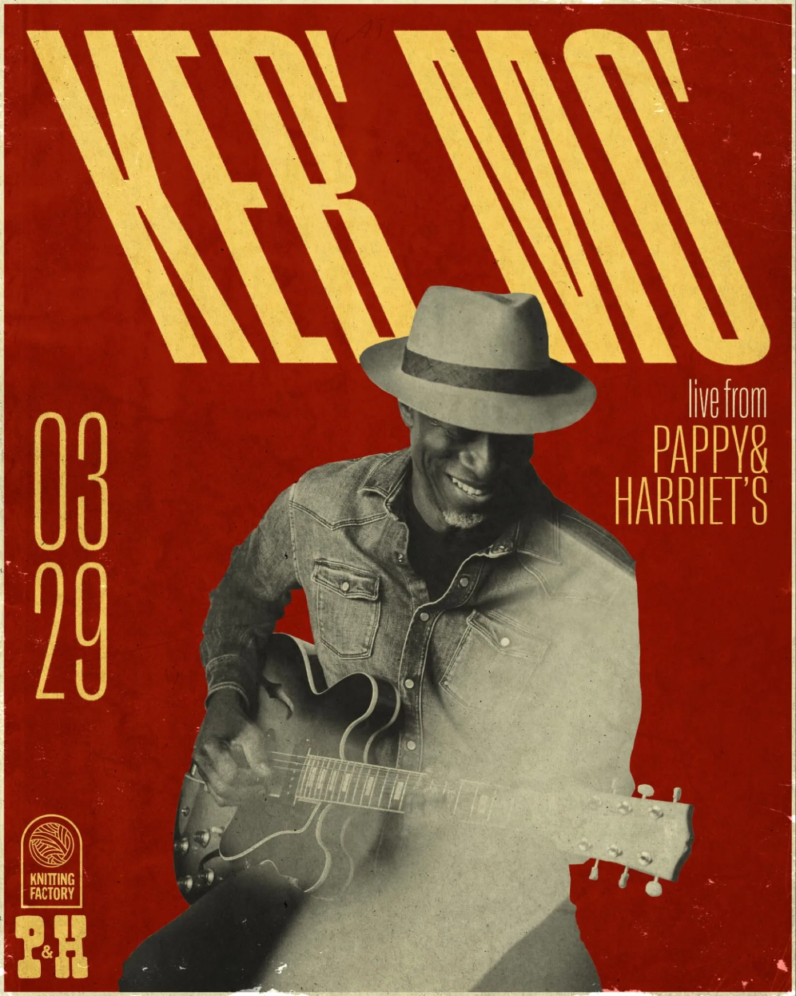 Keb' Mo' at Pappy and Harriet's March 2026