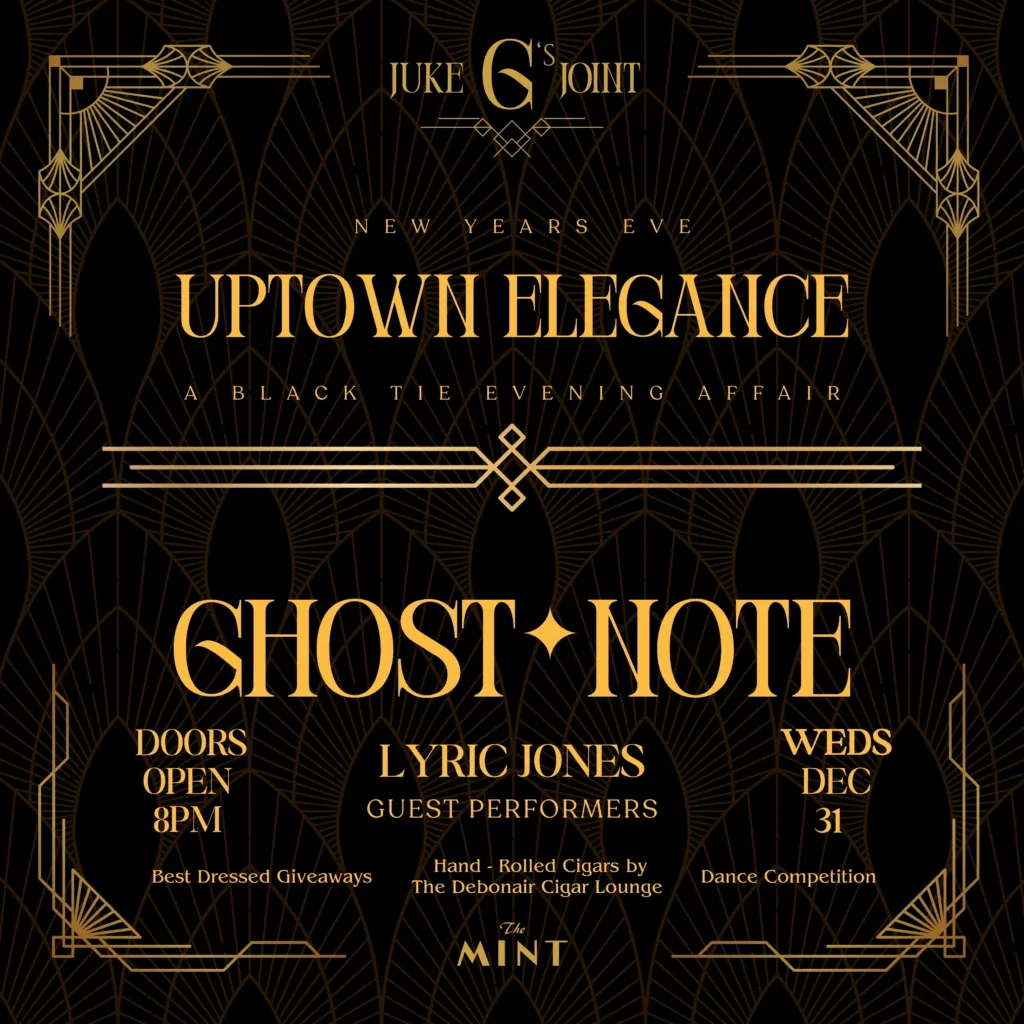 Ghost-Note + Lyric Jones NYE at The Mint