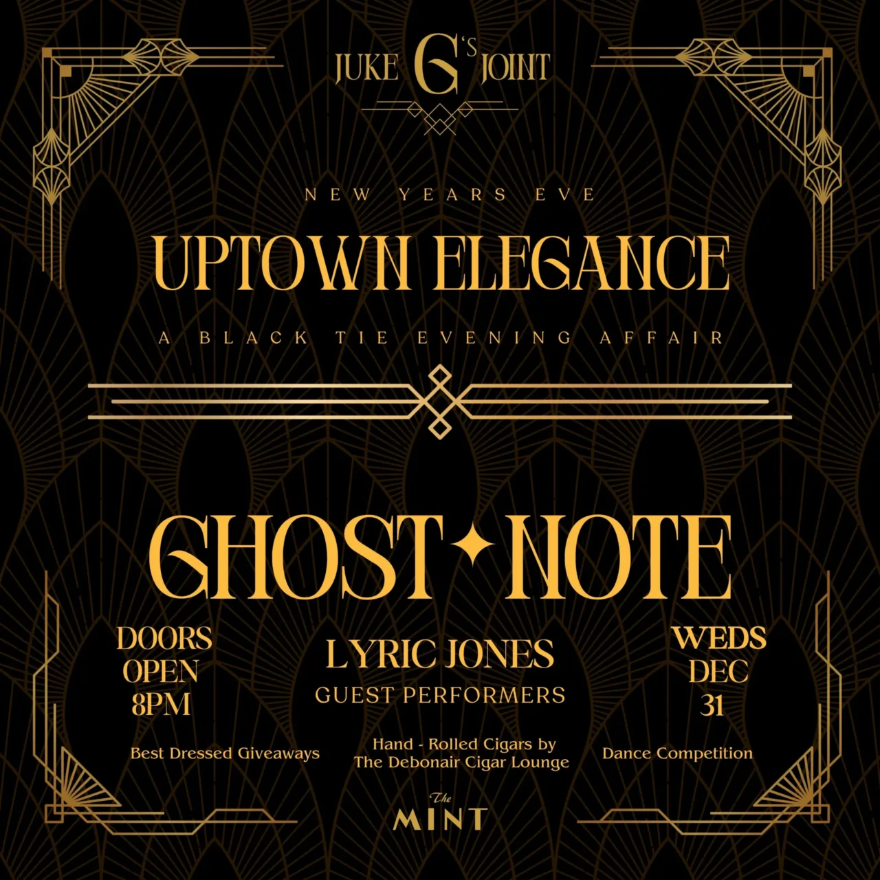 Ghost-Note & Lyric Jones funkin up New Years Eve at the Mint