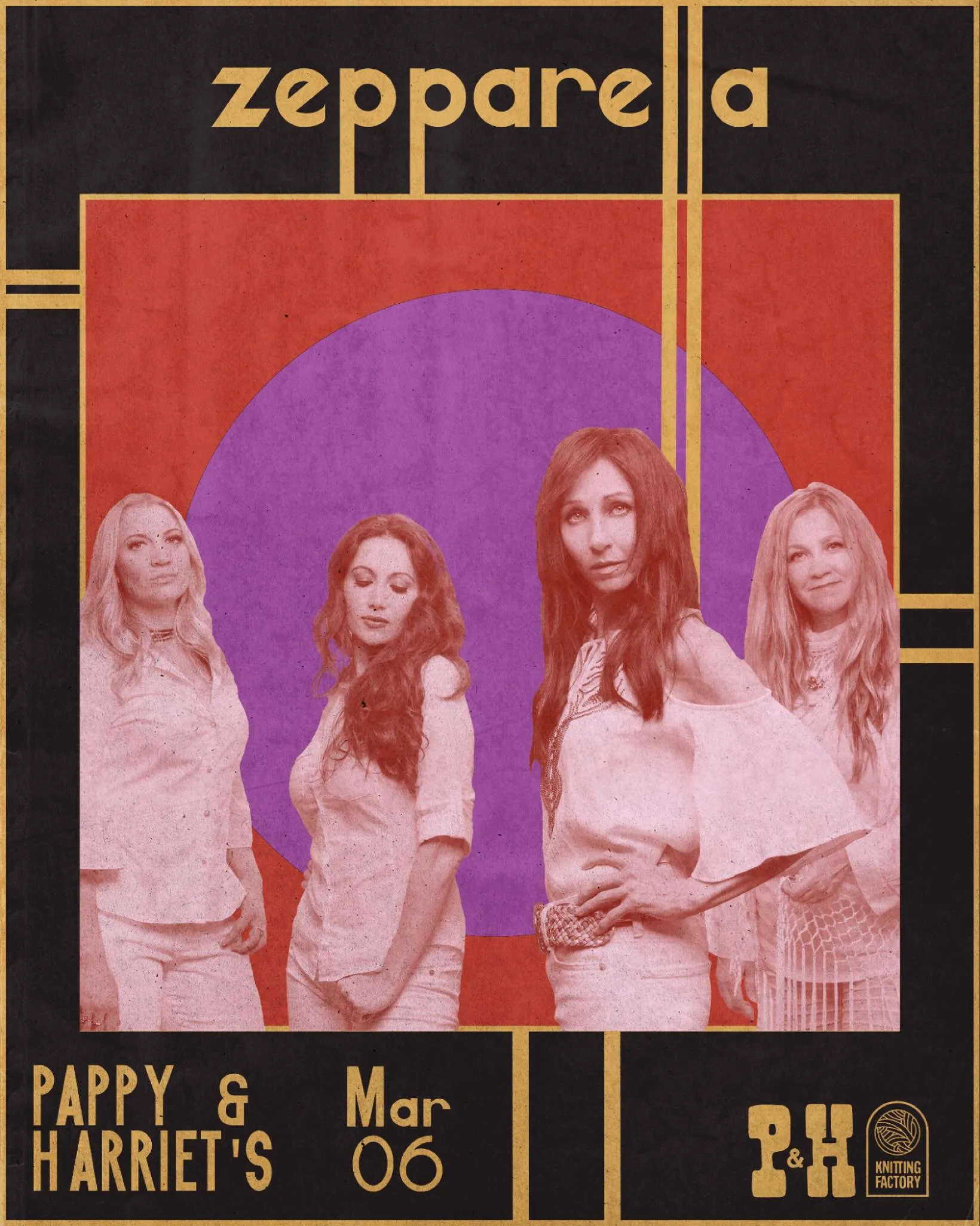 Zepparella Pappy and Harriet's