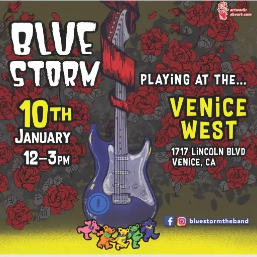Blue Storm plays Venice West