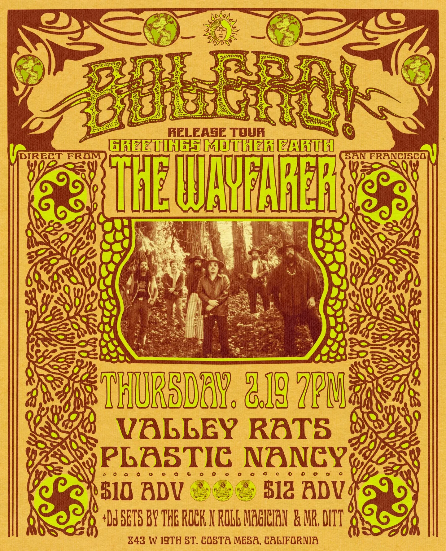 Bolero Plastic Nancy and Valley Rats at the Wayfarer