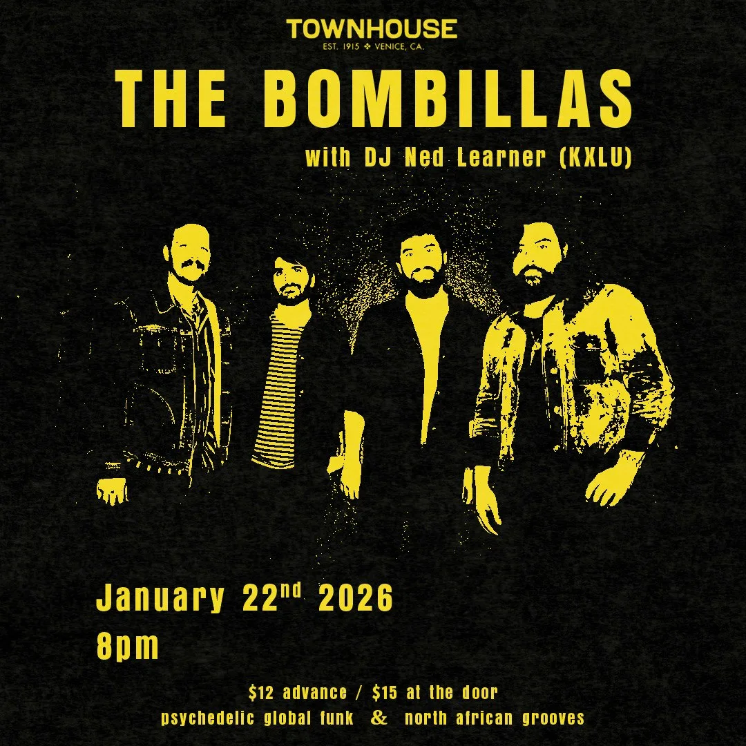 The Bombillas with Ned Learner at Townhouse