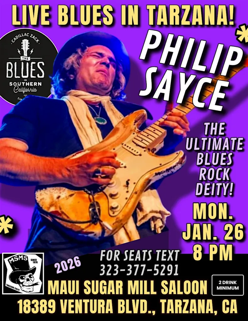 Philip Sayce + Pam Taylor & the Flyin’ V’s