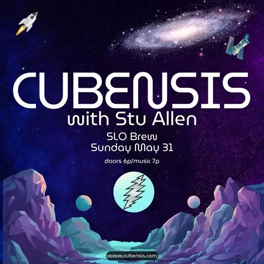 Cubensis with Stu Allen at SLO Brew live