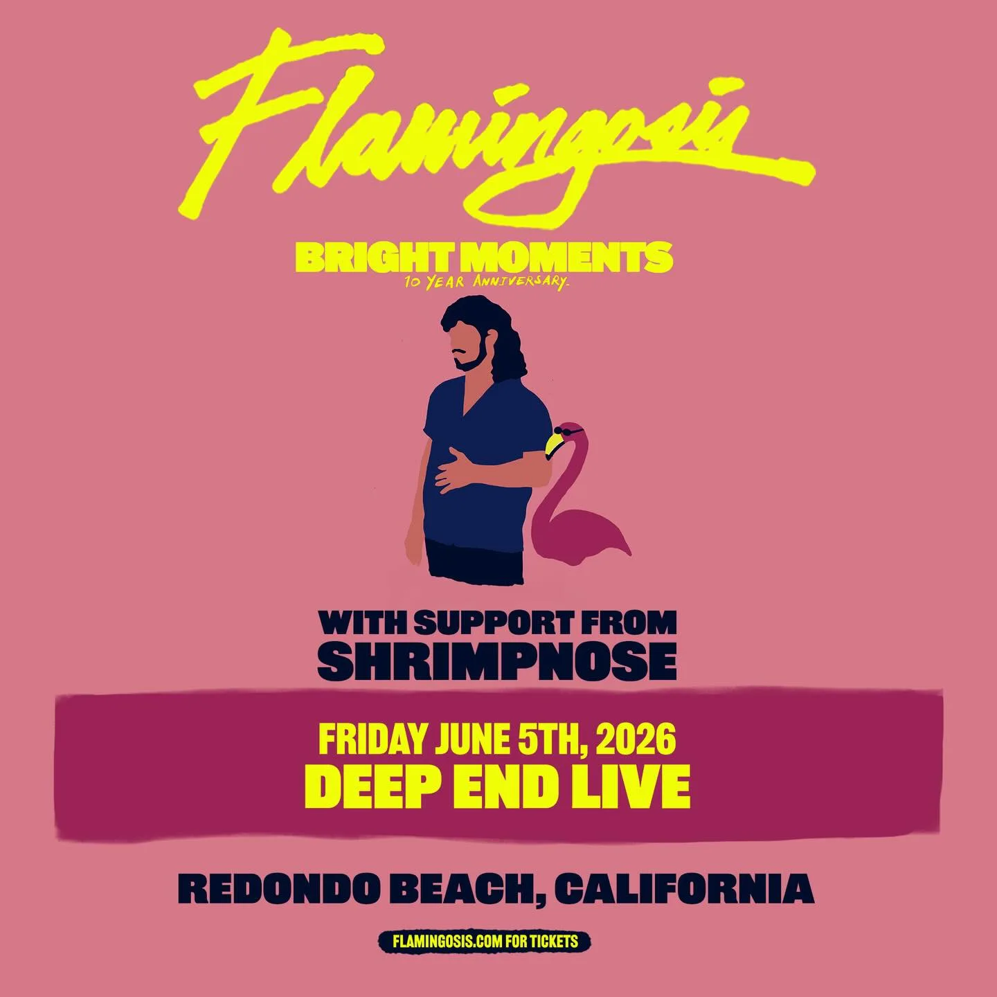 Flamingosis Deep End Live with Shrimpnose
