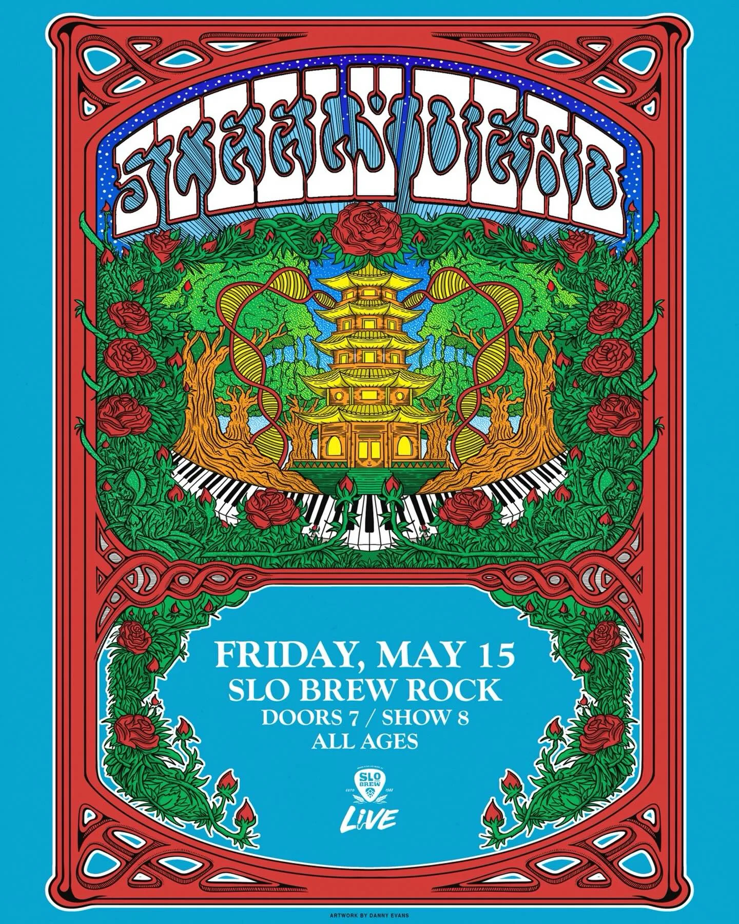 Steely Dead plays SLO Brew on Friday May 15th, 2026