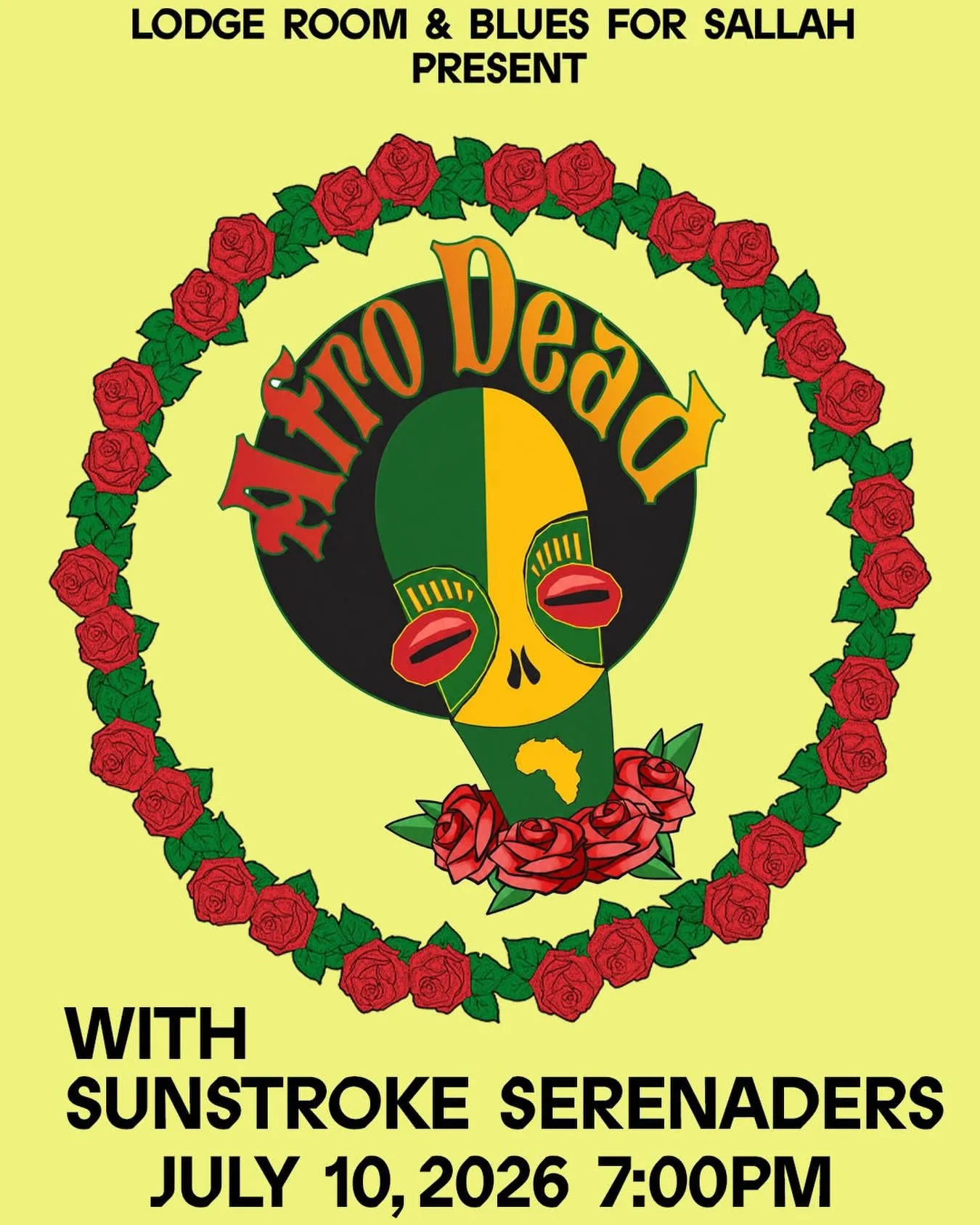 Afro Dead at the Lodge Room