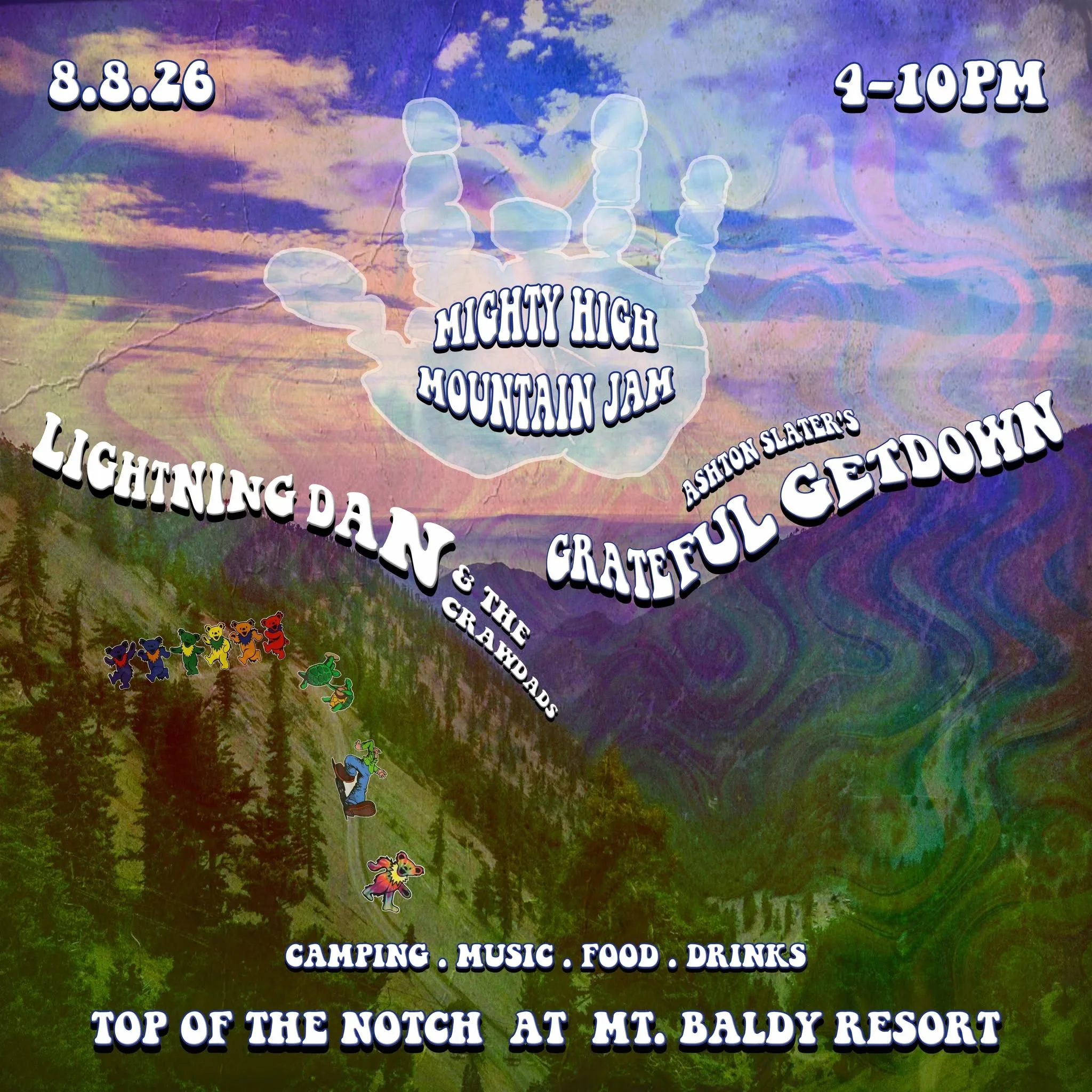 Grateful Getdown Mt. Baldy Top of the Notch