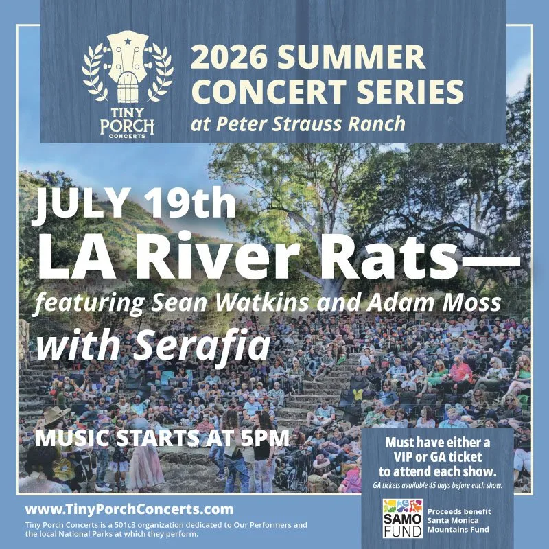 LA River Rats with Serafia Tiny porch concerts