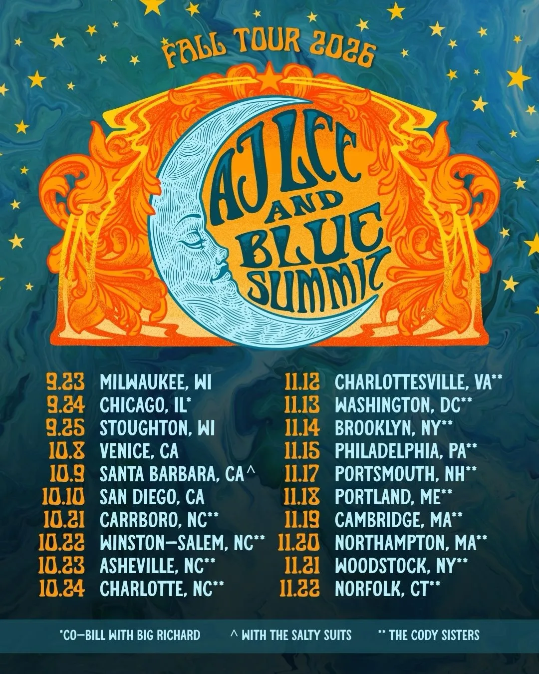 AJ Lee Blue Summit Lobero Theater SB