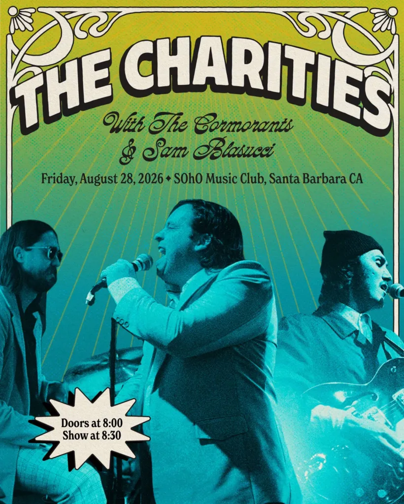 The Charities and The Cormorants at SOhO Santa Barbara