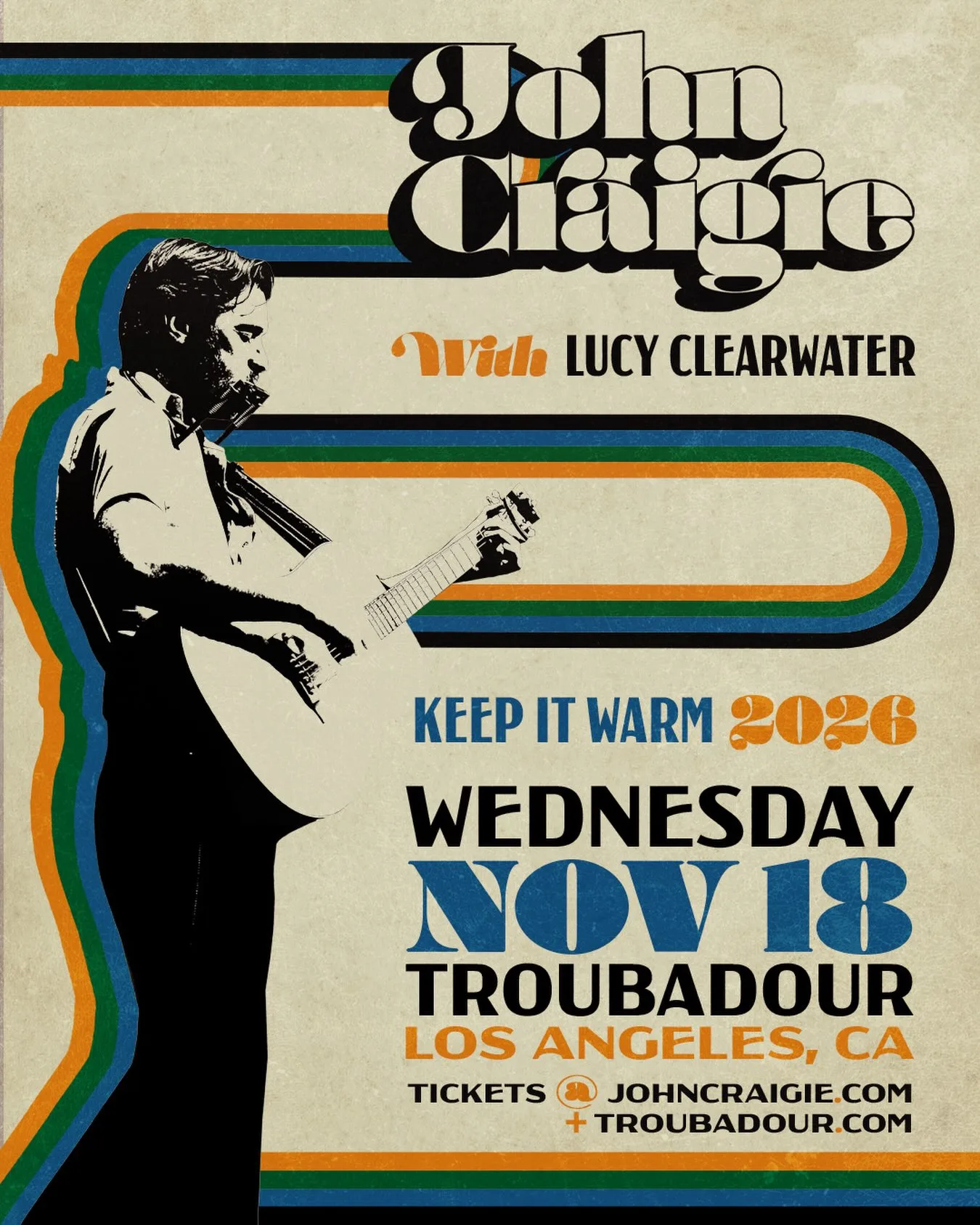 Craigie Clearwater Troubadour 2026