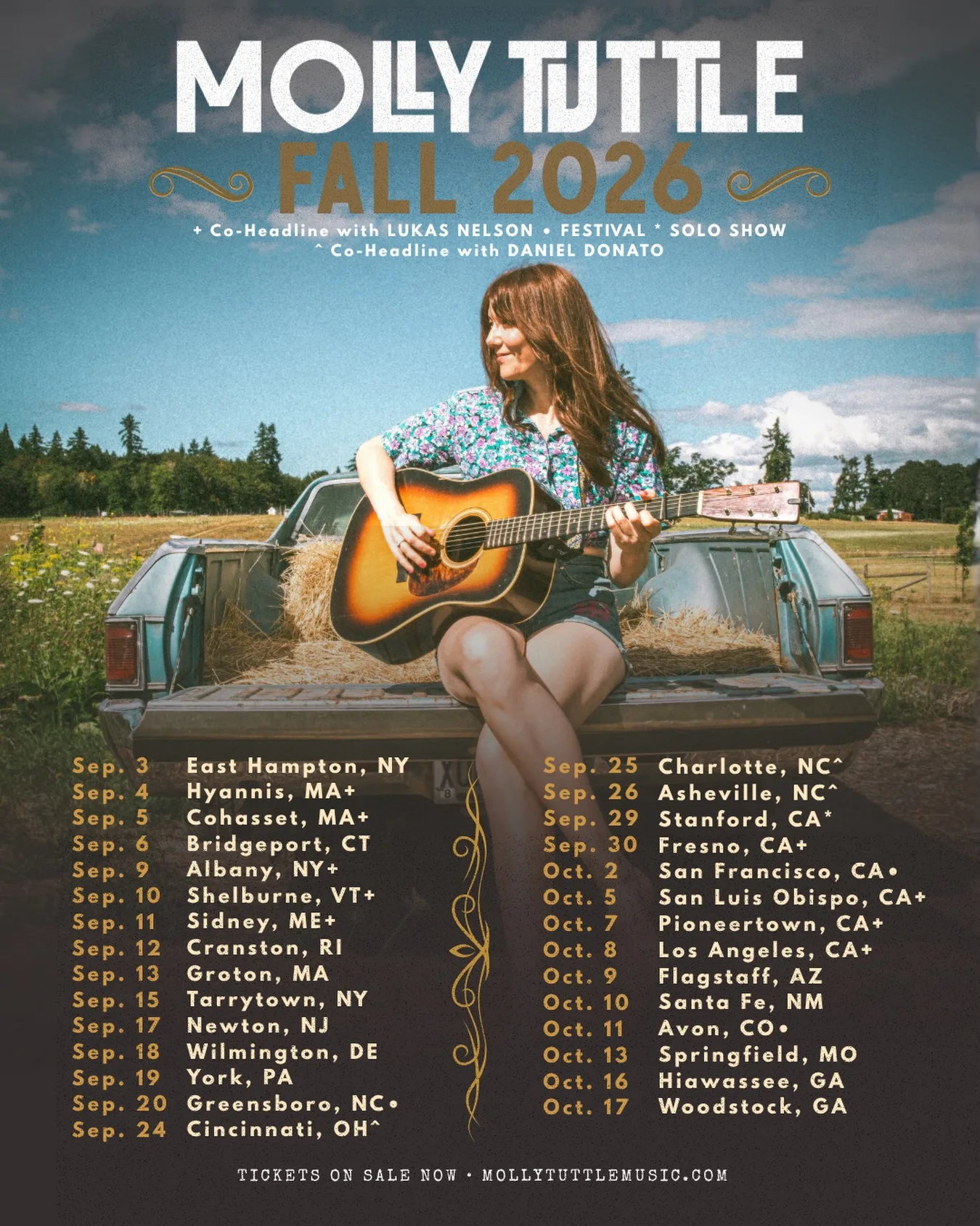Molly Tuttle Fall 2026 tour