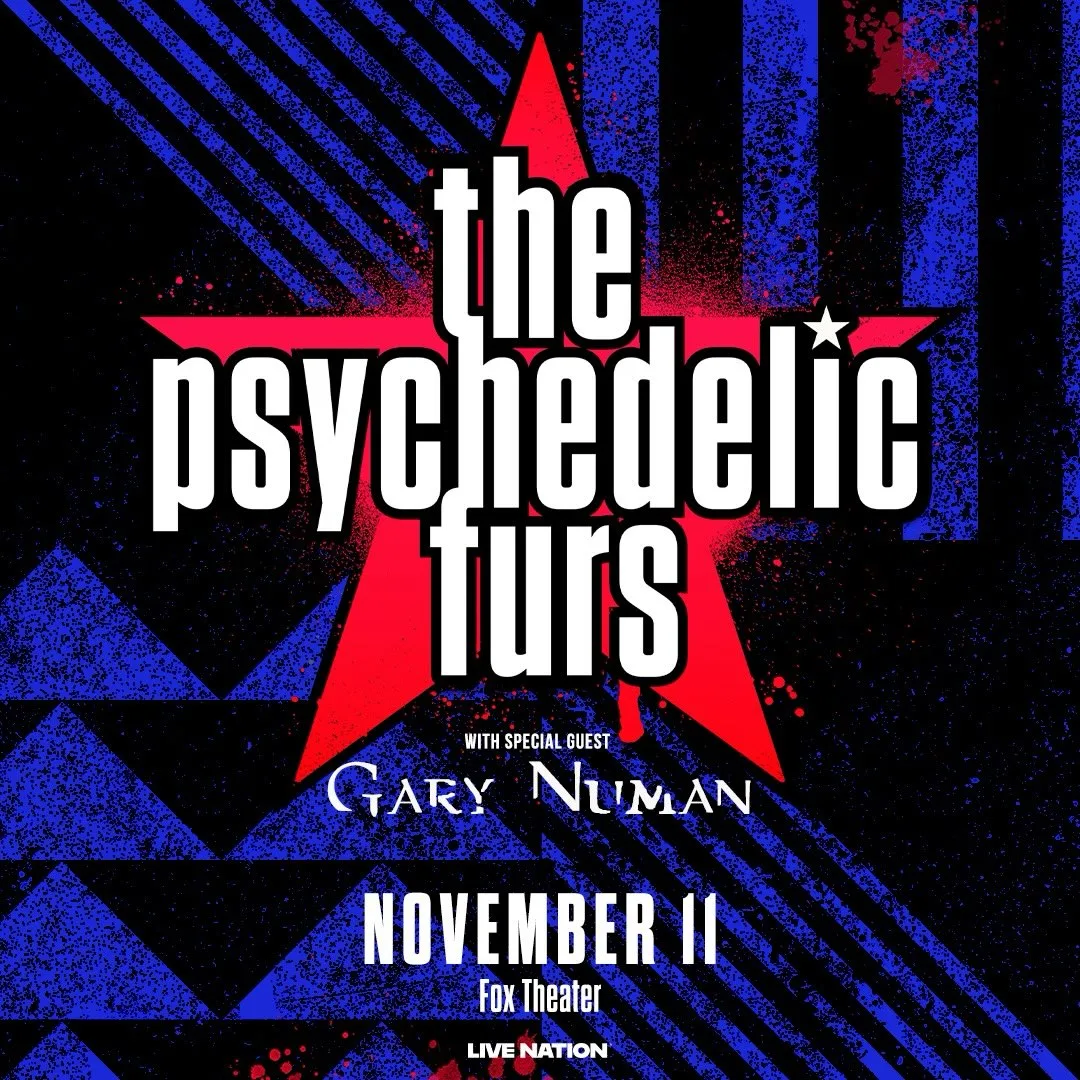 Gary Numan Psychedelic Furs Riverside Fox