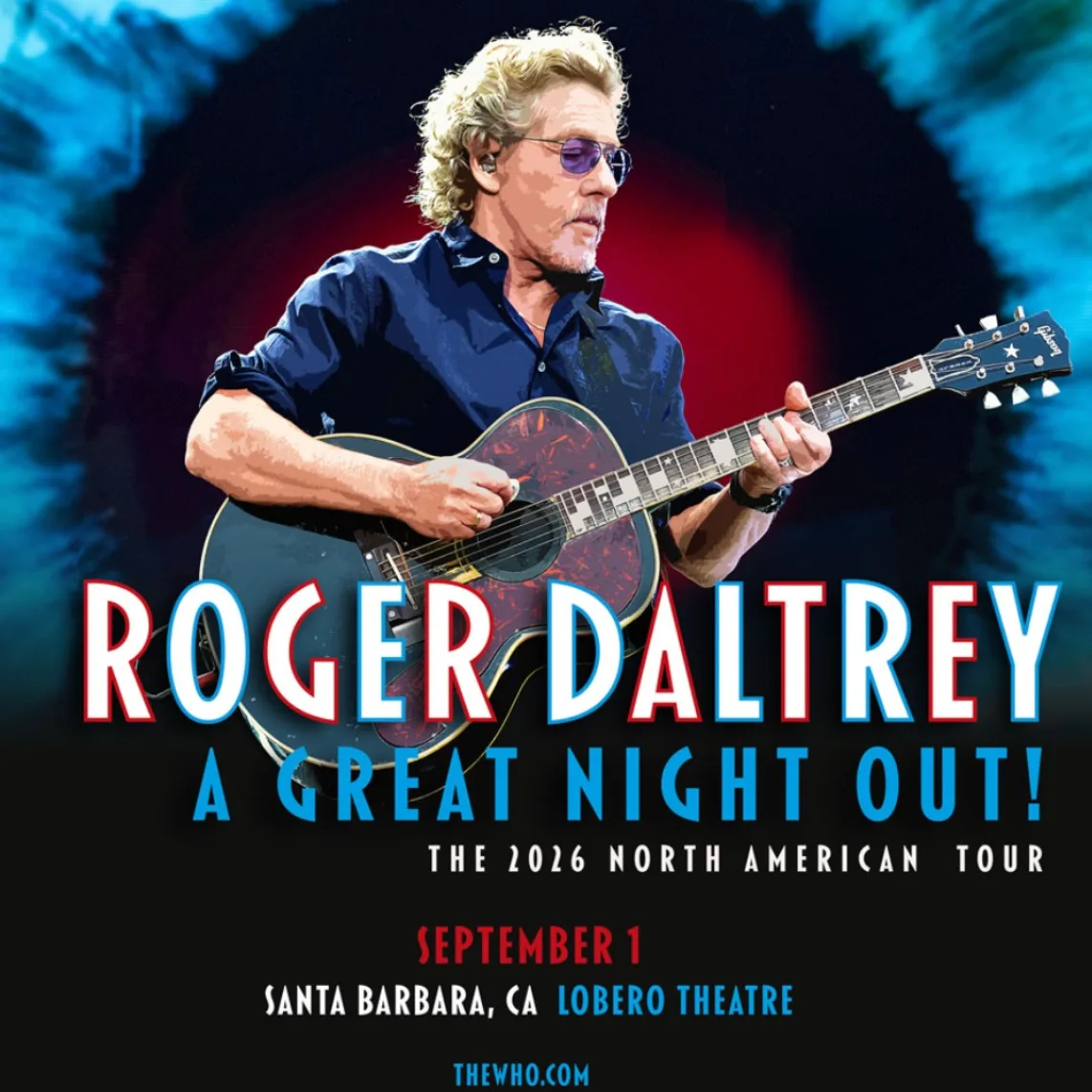 Roger Daltry Lobero Theater Santa Barbara