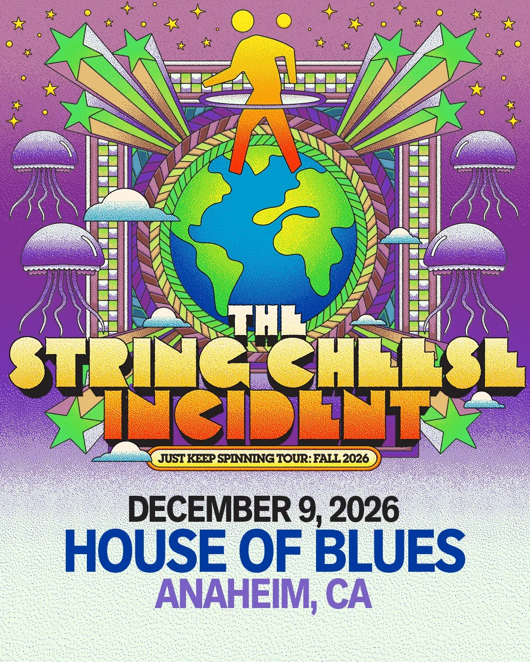 String Cheese House of Blues Anaheim 2026