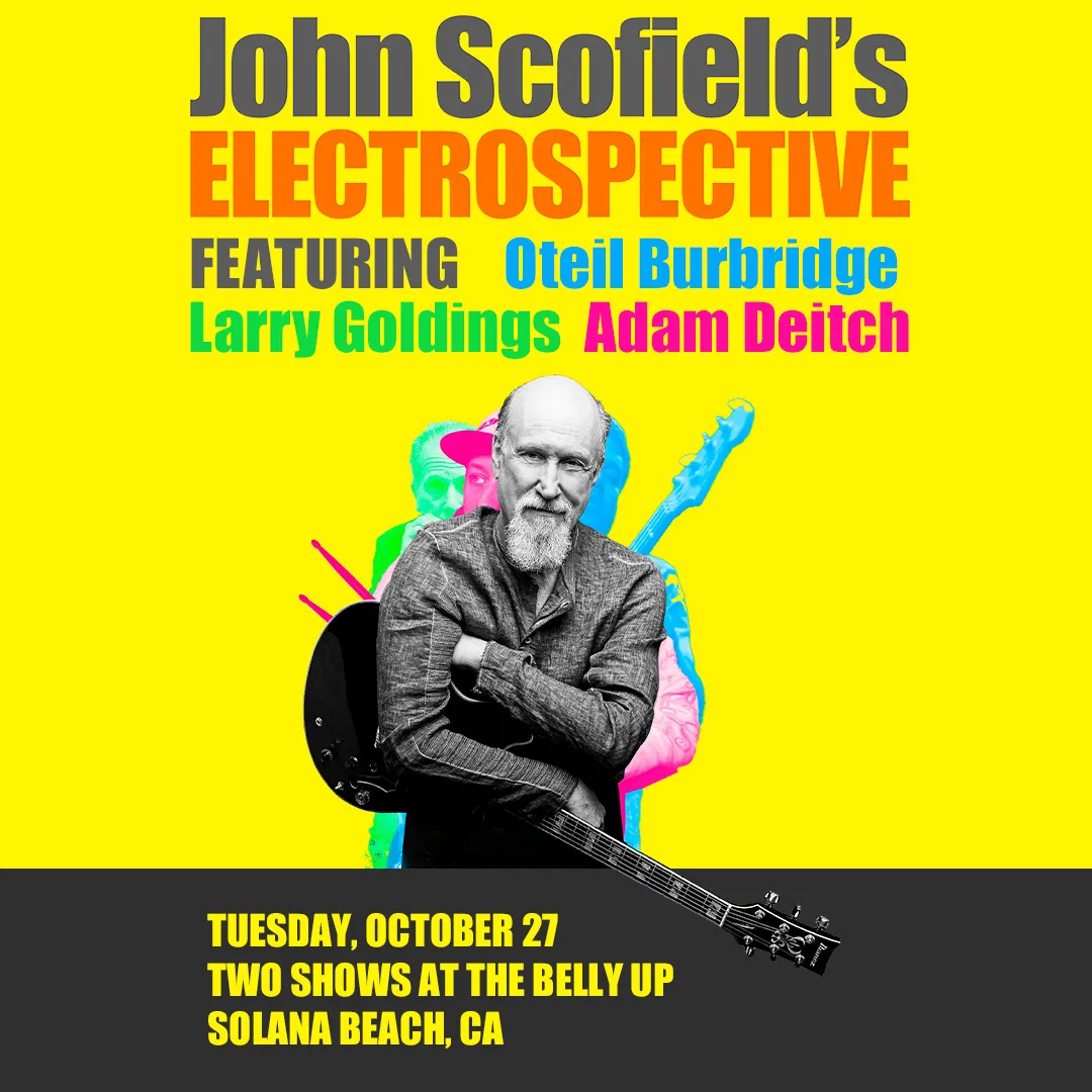 John Scofield Belly Up 2026