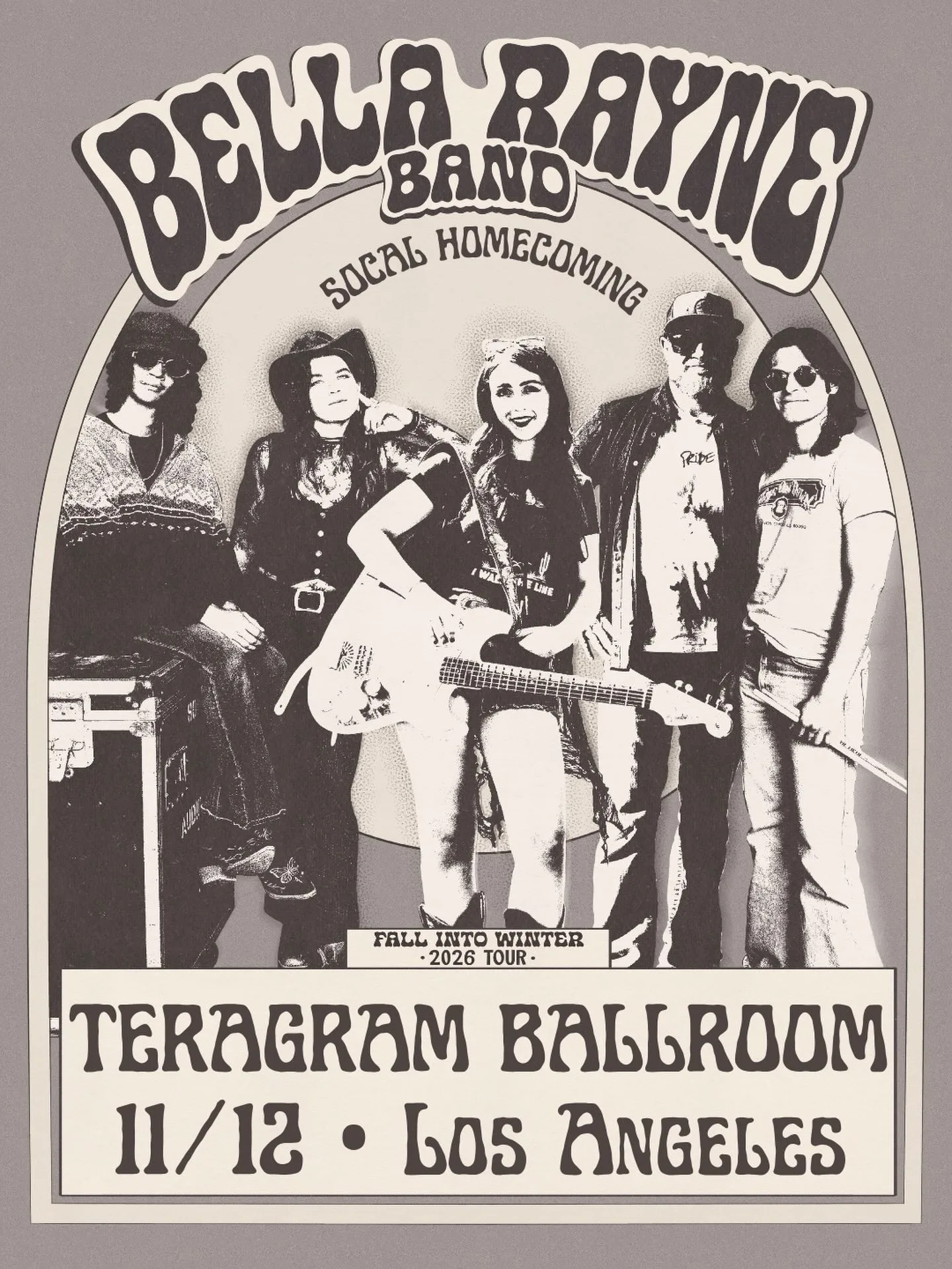 Bella Rayne Fall into Winter Teragram Ballroom LA show 2026