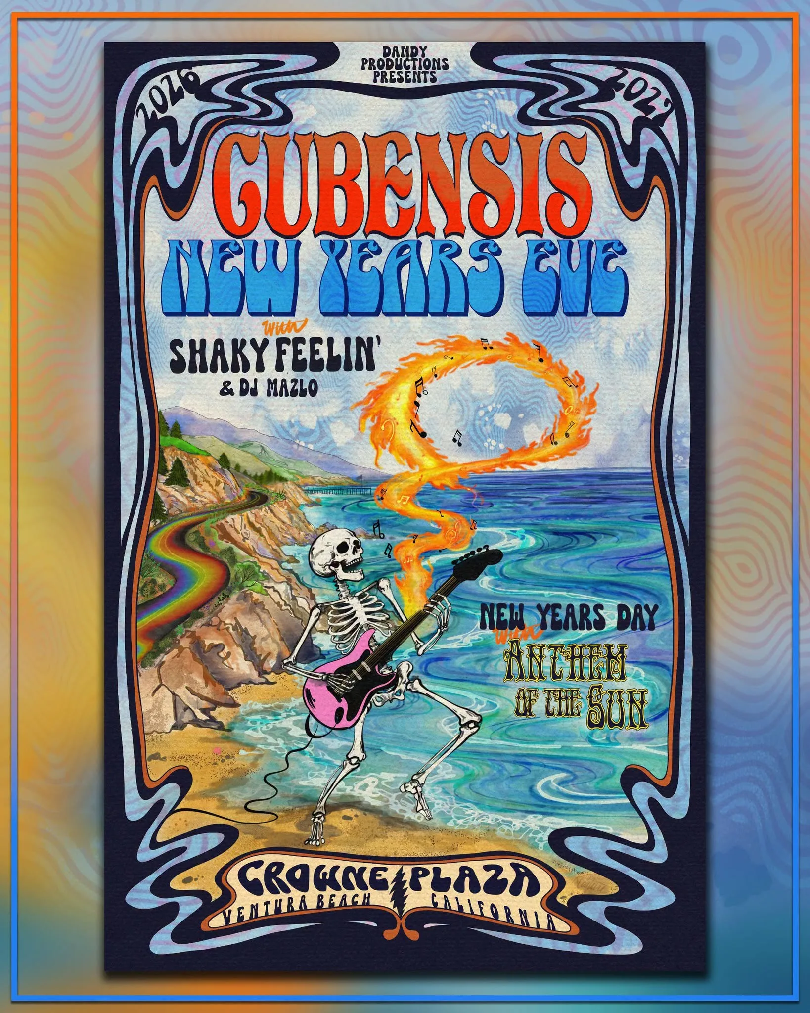 Cubensis and Shaky Feelin NYE Ventura