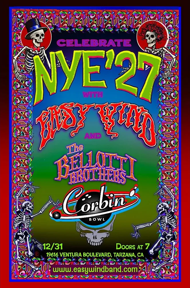 Corbin Bowl New Years Eve Easy Wind Bellotti Bros