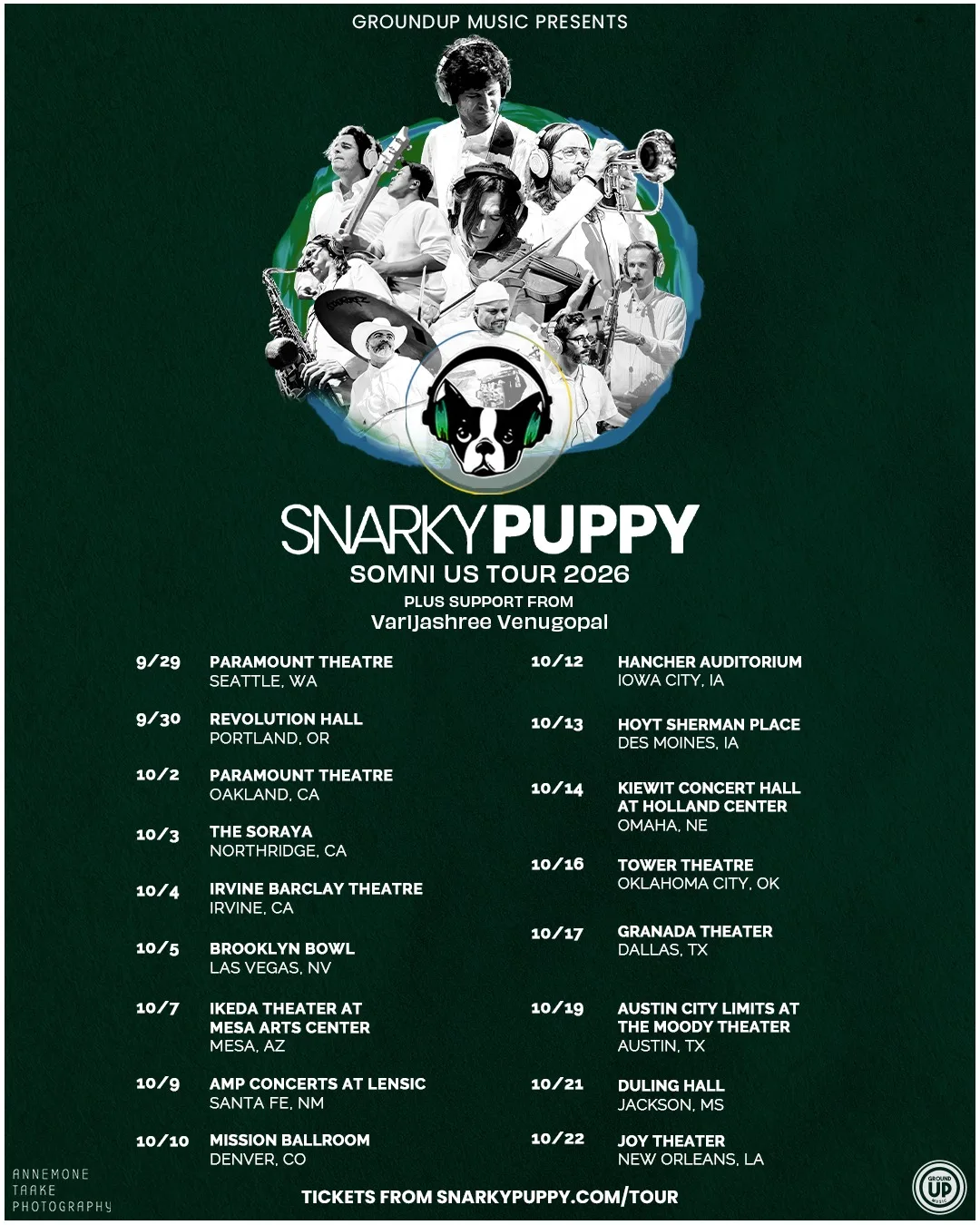 Snarky Puppy at the Soraya