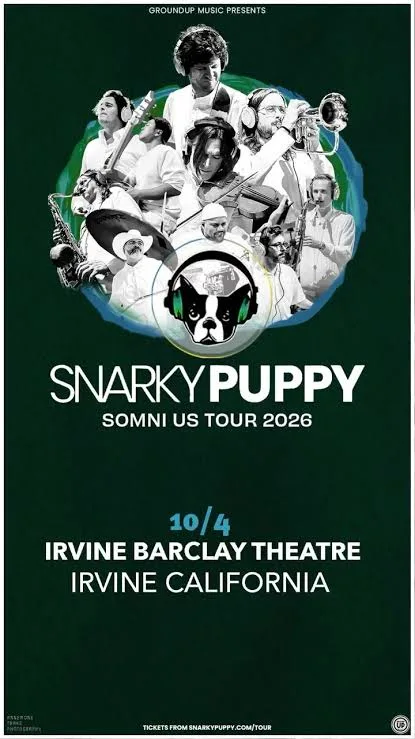 Irvine Barclay theatre hosts Snarky Puppy